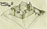 pravdpodobn podoba hradu z pelomu 13. a 14. st.