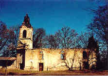 ruina kostela na pedhrad
