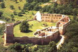 leteck� pohled na hrad