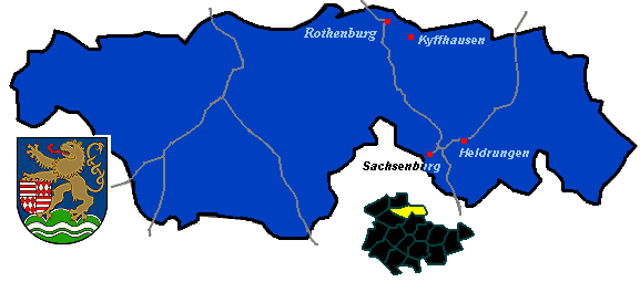 mapa kraje