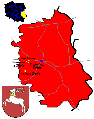 mapa kraje