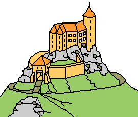 pravděpodobná podoba gotického hradu