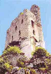 horní hrad s bergfitem