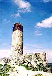 bergfrit horního hradu