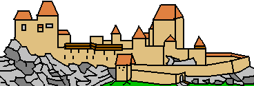 pravděpodobná podoba hradu v době "slávy"