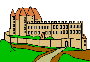 pravděpodobná podoba hradu na konci 16.st