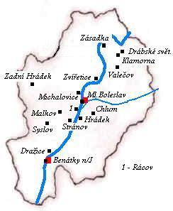 mapa okesu Ml. Boleslav